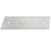 Alberts 820428 Tôle perforée, galvanisée sendzimir, 240 x 80 x 2 mm, lot de 25