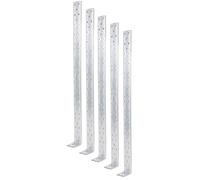 Alberts 820930 Tirant | galvanisé sendzimir | 600 x 54 x 40 | kit de 5