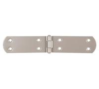 Alberts 821227 DURAVIS® Bande pour caisse, avec goupille rivetée, beige perle duplex RAL 1035, dimensions 195 x 35 x 2 mm, set de 20 pièces