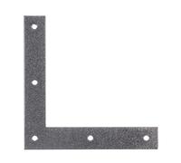 Alberts 822835 : Angle droit DURAVIS®, revêtement duplex noir diamant, dimensions 120 x 120 x 20 mm, lot de 40