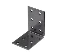 Alberts 823016 : Plaque d'angle DURAVIS®, revêtue en duplex avec du carbure de tungstène noir, dimensions 60 x 60 x 40 mm, lot de 50