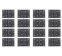 Alberts 823047 DURAVIS® charnière, large, diamant noir duplex, taille 60 x 90 x 1,25 mm, set de 16 pièces