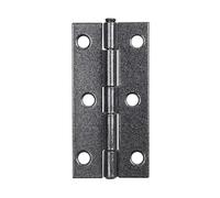 Alberts 823061 Charnière DURAVIS®, étroite, diamant noir duplex, taille 80 x 40 x 1,25 mm, set de 20 pièces