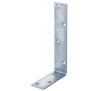 Alberts 823931 Equerre de poutre, étroite, électro-galvanisée bleue, 100 x 200 x 40 mm, set de 20 pièces