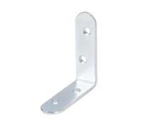 Alberts 824648 Equerre de chaise | électro-galvanisé bleu | arrondi | 50 x 50 x 14 mm | kit de 100