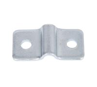 Alberts 824662 Patte de fixation, électro-galvanisé bleu, 40 x 20 mm, set de 200 pièces
