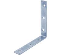 Alberts 824921 Equerre de chaise - galvanisée - anodisée noire - plastifiée - 100 x 100 x 19 mm, set de 40 pièces