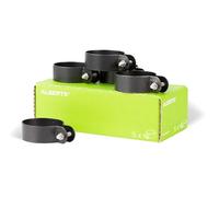 Alberts 831943 Collier pour étançons | galvanisé, anthracite métallique, plastifié | Ø du collier 60 mm | kit de 5