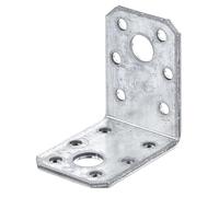 Alberts 832353 Équerre d'assemblage | galvanisée Sendzimir | 50 x 50 x 35 mm | kit de 60