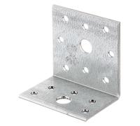 Alberts 832360 Équerre d'assemblage | galvanisée Sendzimir | 40 x 60 x 60 mm | kit de 60