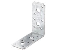 Alberts 832377 Connecteur angulaire, sendzimir galvanisé, 90 x 90 x 40 mm, set de 60
