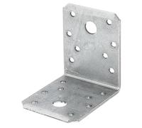 Alberts 832384 Raccord d'angle, galvanisé sendzimir, 70 x 70 x 55 mm, set de 60 pièces