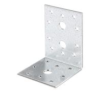 Alberts 832391 Raccord d'angle, galvanisé sendzimir, 60 x 80 x 60 mm, set de 60 pièces