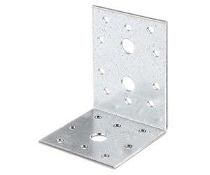 Alberts 832391 Raccord d'angle, galvanisé sendzimir, 60 x 80 x 60 mm, set de 60 pièces