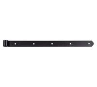 Alberts 835866 Penture | en différents modèles | en noir | gond Ø 16 mm | taille 500 x 35 mm | kit de 6
