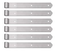 Bande de magasin Alberts 835989, droite, extrémités arrondies, acier inoxydable, rouleau Ø 16 mm, dimensions 300 x 35 mm, lot de 6