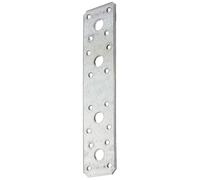 Alberts 836412 Raccord plat | galvanisé sendzimir | 180 x 40 x 3,0 mm | kit de 50
