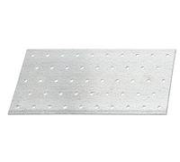 Alberts 836658 Plaque perforée, argent