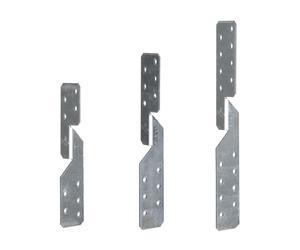 Alberts 836931, ancres à cheville universelles, galvanisées Sendzimir, dimensions 32 x 32 x 210 mm, lot de 50