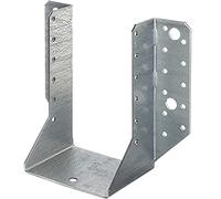Alberts 837471 Support U | type A, paquet pour artisans | galvanisé Sendzimir | 100 x 140 mm | kit de 50