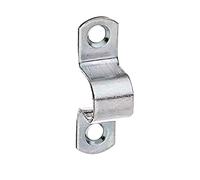 Alberts 842727 Gâche | avec trous de vis noyés | électro-galvanisé, passivé à couche épaisse | 9 x 12 mm | kit de 50