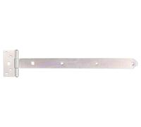 Alberts 844387 Penture anglaise | avec goupille pressée | électro-galvanisé, passivé à couche épaisse | penture 393,5 x 34 mm | charnière 92 x 44 mm | kit de 10