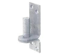 Alberts 844509 Gond sur platine | dans les modèles avec crochet DI ou DII | galvanisé à chaud | cote axe Ø16 mm | platine 115 x 40 mm | kit de 10