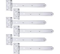 Alberts 846282 Croix de suspension, avec goupille rivetée, acier inoxydable, sangle 292 x 34 mm, charnière 92 x 44 mm, lot de 6