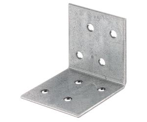 Alberts 846527, connecteurs d'angle, galvanisés à chaud, 50 x 50 x 35 mm, lot de 150