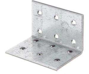 Alberts 846770 Équerre pour panneau perforé, blanche, 60 x 60 x 60 mm, lot de 50