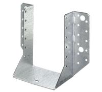 Alberts 847043 Sabot de solive, type A, galvanisé sendzimir, 100 x 140 mm, set de 6, set de 24