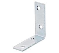 Alberts 847722 Équerre de chaise | galvanisé Sendzimir | 60 x 60 x 20 mm | kit de 40