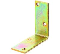 Gustav Alberts Equerre de poutre 100x100x40mm Acier brut électrozingué jaune - 333508