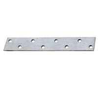 Alberts 847975 Platine d'assemblage | étroite | galvanisée Sendzimir | 170 x 30 mm | kit de 50