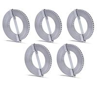Alberts 848040 Bande multi-trous | avec ou sans bobine | galvanisé Sendzimir | largeur 12 mm | longueur 10 m | kit de 5