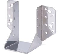 Alberts 848309 Sabot de solive, type A, acier inoxydable, 80 x 120 mm, 25 pièces