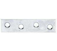 Alberts 848699 Raccord plat | étroit | galvanisé sendzimir | 60 x 14 mm | kit de 60