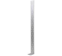 Alberts 849511 Lot de 20 ancrages galvanisés par sendzimir 500 x 52 x 40 mm