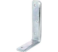 Alberts 849658 Équerre de support, gaufrée, plastifiée blanche, 100 x 160 x 40 mm, lot de 20