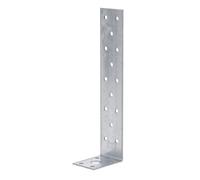 Alberts 50 x tirant 200 x 52 x 40 mm - galvanisé, équerre longue, ancrage pour béton & acier plat