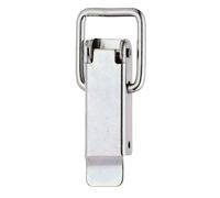 Alberts 851088 : Fermeture pour caisse, sans loquet, galvanisée, avec passivation multicouche, dimensions 61 x 22 mm, lot de 50