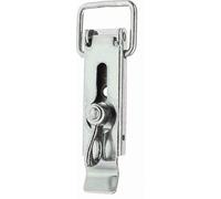 Alberts 851118 Fermeture de caisse, avec dispositif de préhension, avec œillet de serrure, électro-galvanisé, passivé à couche épaisse, 93 x 24 mm