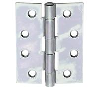 Alberts 851484 Charnière, demi-largeur, galvanisée sendzimir, 63 x 63 mm, set de 20 pièces
