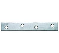 Raccord plat Alberts | étroit | Acier inoxydable | 100 x 15 mm | Set de 50 pièces