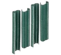 Alberts 854157 Crochet en fil d'acier | phosphaté au zinc, plastifié, en vert | largeur 22 mm | kit de 2000