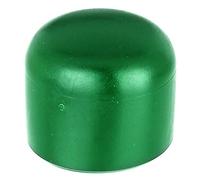 Alberts 855239 Capuchon pour poteaux ronds en métal | plastique, en vert | pour poteau Ø 34 mm | kit de 20