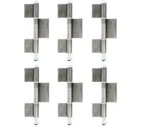 Gustav Alberts Bande de construction 240x50x Ø 16x70x100mm acier brut type KO8 en 3 parties - 414481