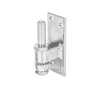 Alberts 858681 Gond à visser | réglable | électro-galvanisé, passivé à couche épaisse | cote axe Ø13 mm | platine 100 x 40 mm | kit de 10
