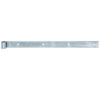 Alberts 862411 Paumelle de volet | en différents modèles | électro-galvanisé bleu | rouleau Ø14 mm | taille 500 x 35 mm | kit de 10