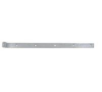 Alberts 862428 Paumelle de volet | en différents modèles | électro-galvanisé bleu | rouleau Ø14 mm | taille 600 x 35 mm | kit de 10